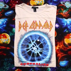 Def Leppard Retro Adrenalize Tour Tee